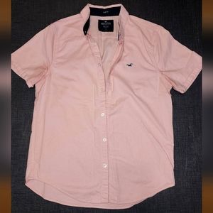 Hollister Short Sleeve Button Down Shirt